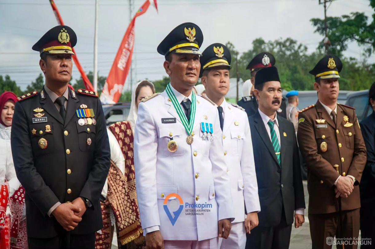 17 Agustus 2026 Upacara Pengibaran Bendera Merah Putih dalam rangka memperingati HUT RI Ke 81 di Lapangan Gunung Kembang Sarolangun