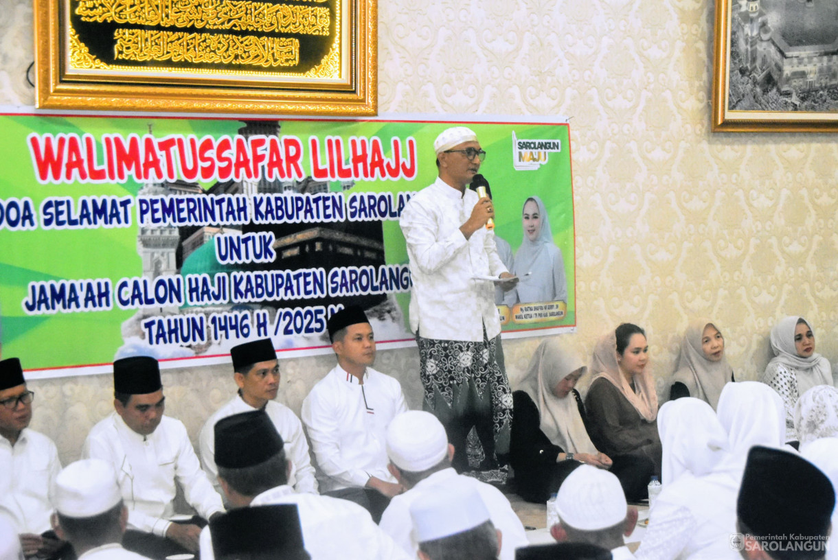 8 Mei 2025 - Walimatussafar Haji Jamaah Haji Kabupaten Sarolangun&nbsp;