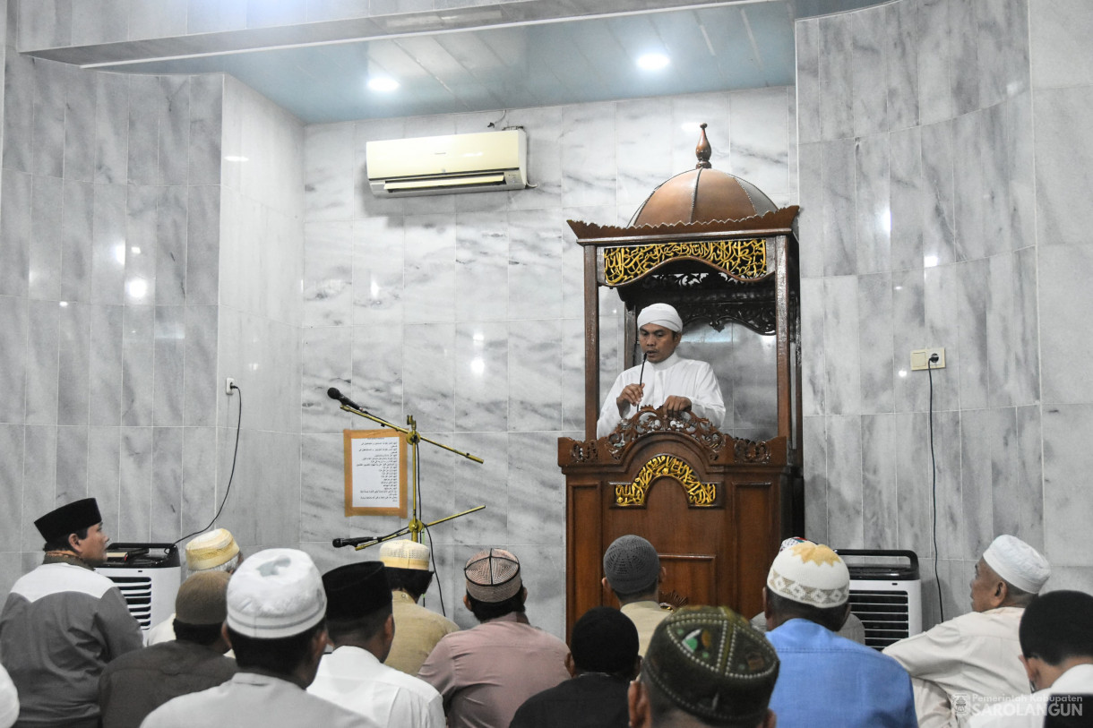 29 Maret 2024 - Safari Ramadhan Dan Penyerahan Bantuan Baznas Di Masjid Taqwa Muhammadiyah Kelurahan Pasar Sarolangun