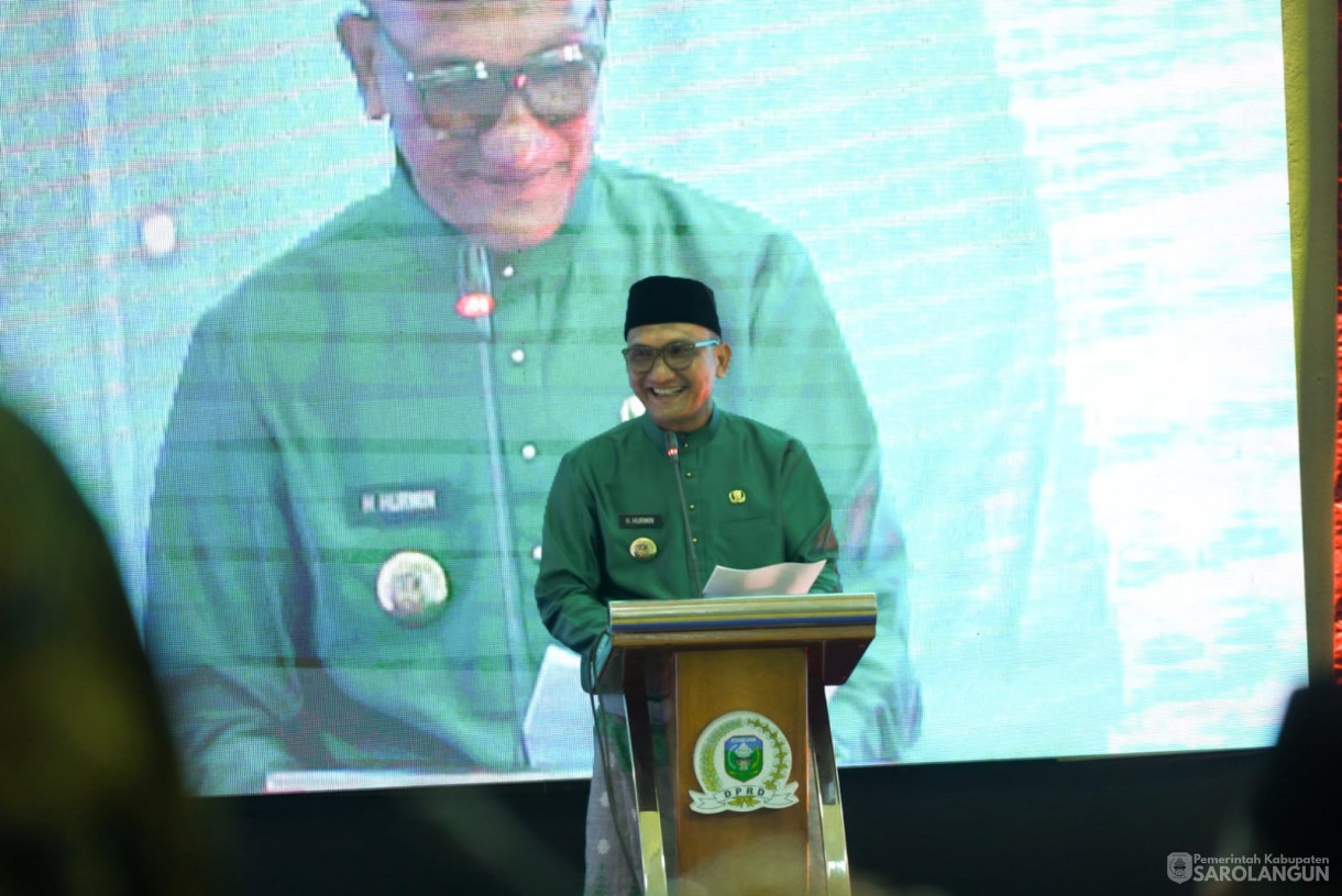 12 Oktober 2025 Rapat Paripurna HUT Kabupaten Sarolangun ke 26 Tahun 2025