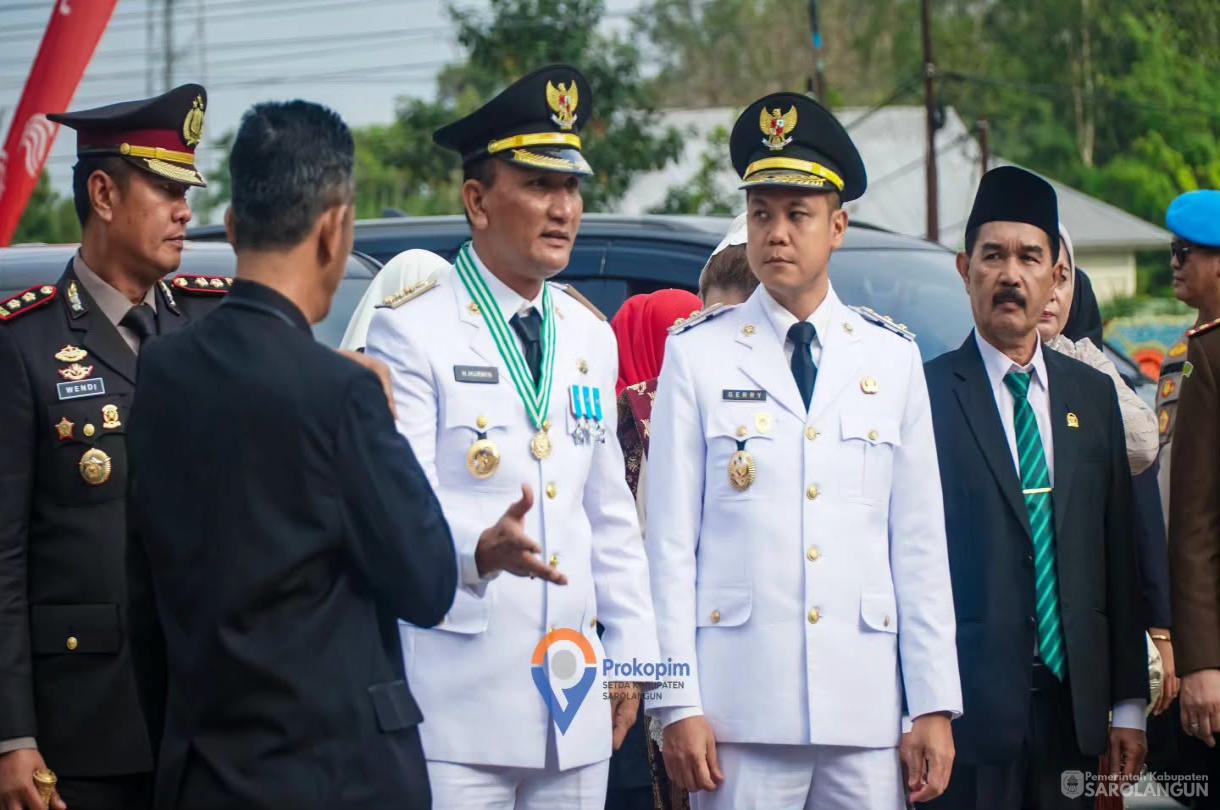 17 Agustus 2026 Upacara Pengibaran Bendera Merah Putih dalam rangka memperingati HUT RI Ke 81 di Lapangan Gunung Kembang Sarolangun