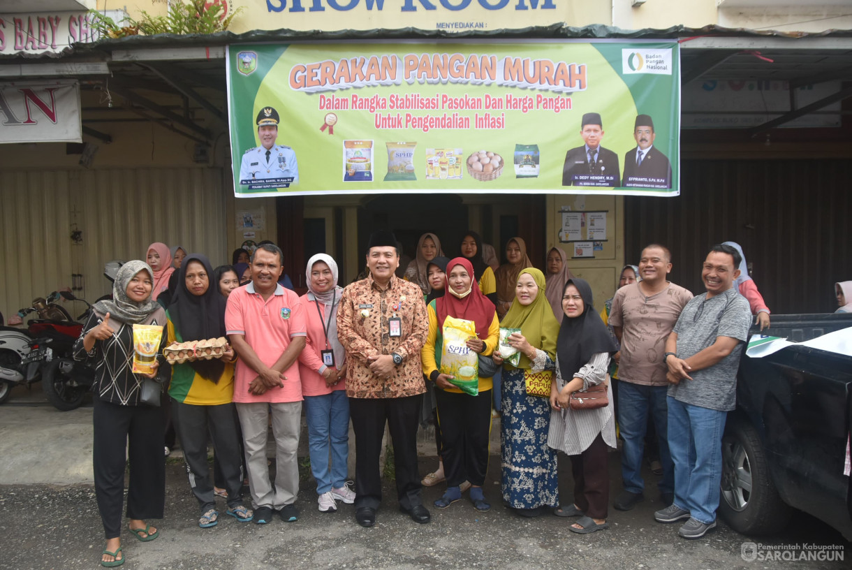 23 Agustus 2024 -&nbsp;Gerakan Pangan Murah, Bertempat di Kedai Pangan Komplek Ruko Abadi Sarolangun