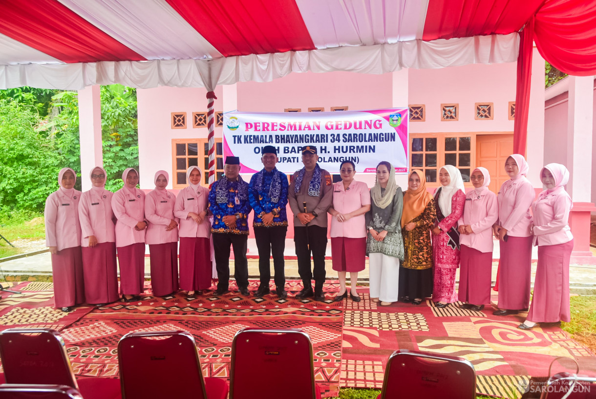 17 Maret 2025 -&nbsp;Peresmian Ruang Kelas Baru TK Kemala Bhayangkari Tahun 2025 di Polsek Kota Sarolangun