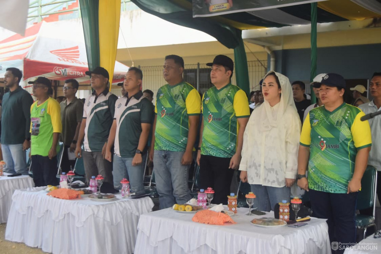 2 November 2025 Pertandingan Exhibition Pembukaan Bupati Cup Sarolangun di GOR Sarolangun