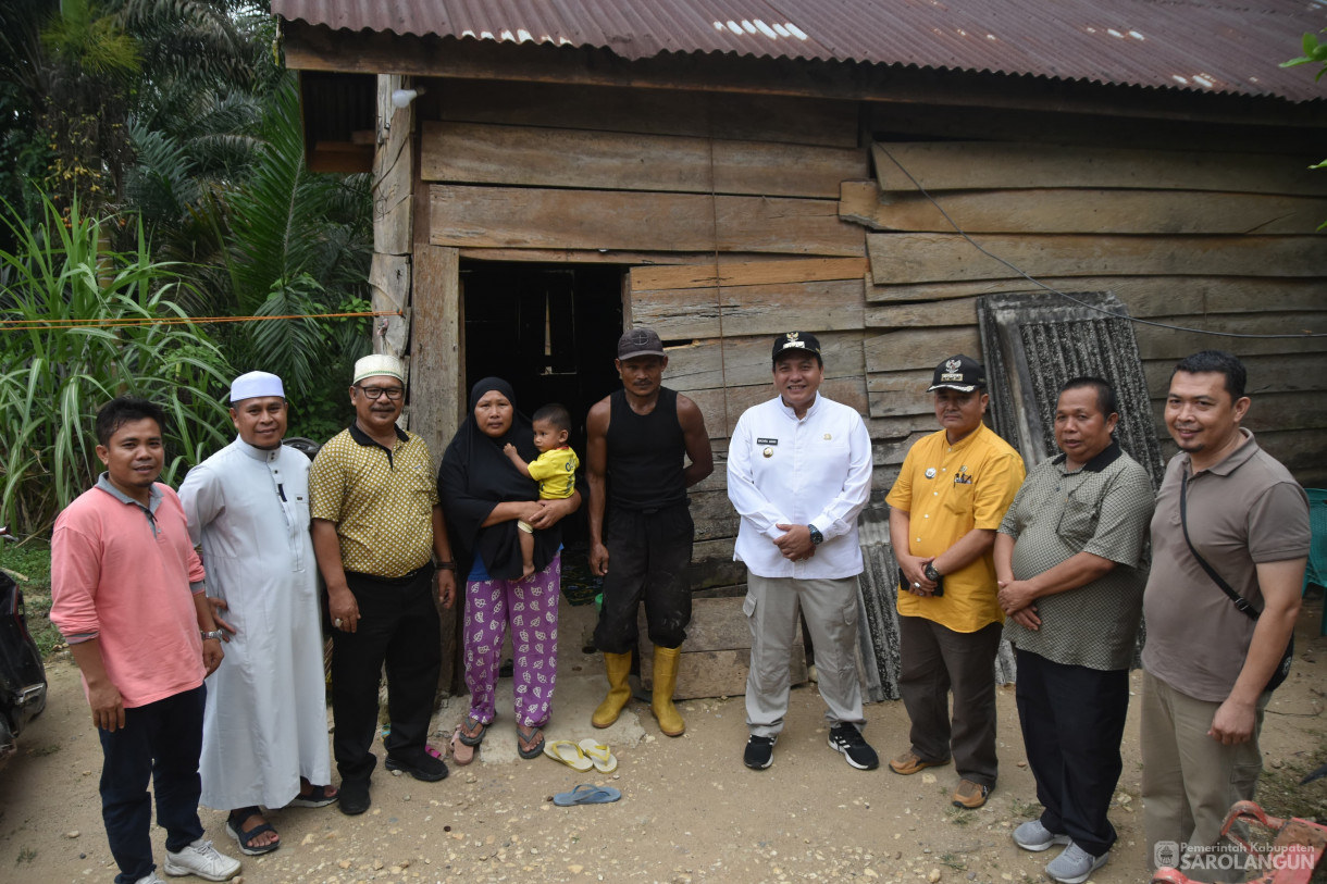 1 Desember 2023 - Meninjau Program Pembangunan Rumah Layak Huni Dalam Rangka Penanganan Kemiskinan Ekstrim Di Kecamatan Cermin Nan Gedang