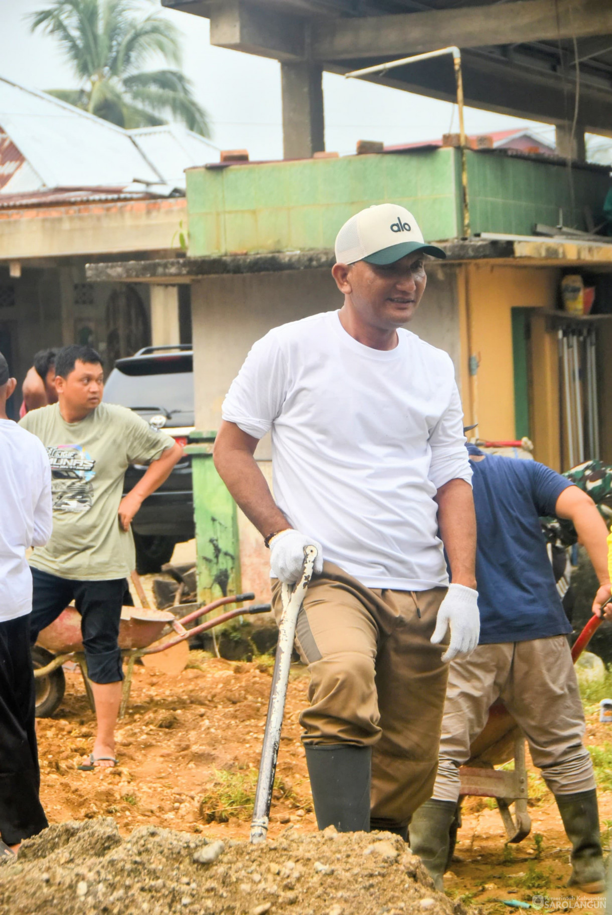 28 Juni 2025 -&nbsp;Gotong Royong Pembangunan Tempat Wudhu dan Toilet Masjid Jami Attaufiq Tanjung Rambai