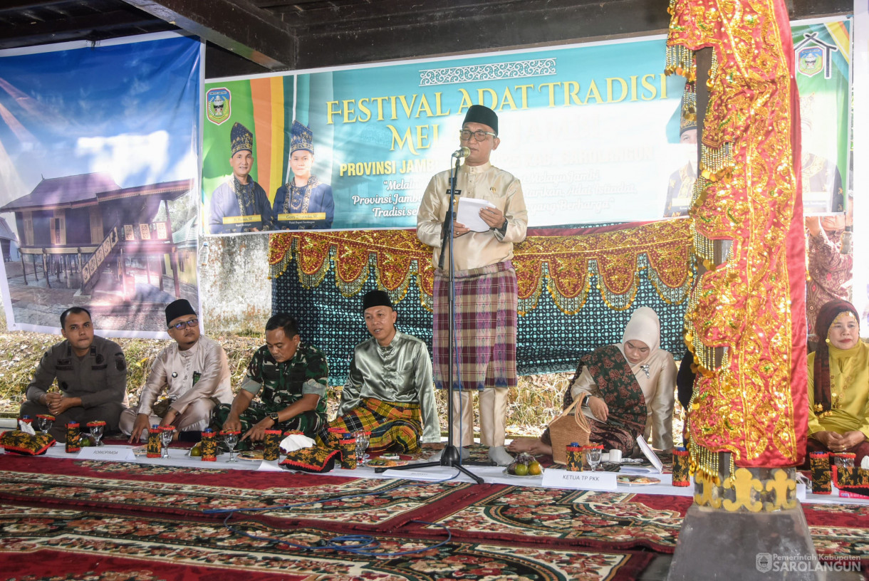 26 Juni 2025 -&nbsp;Pembukaan Festival Adat Melayu Provinsi Jambi