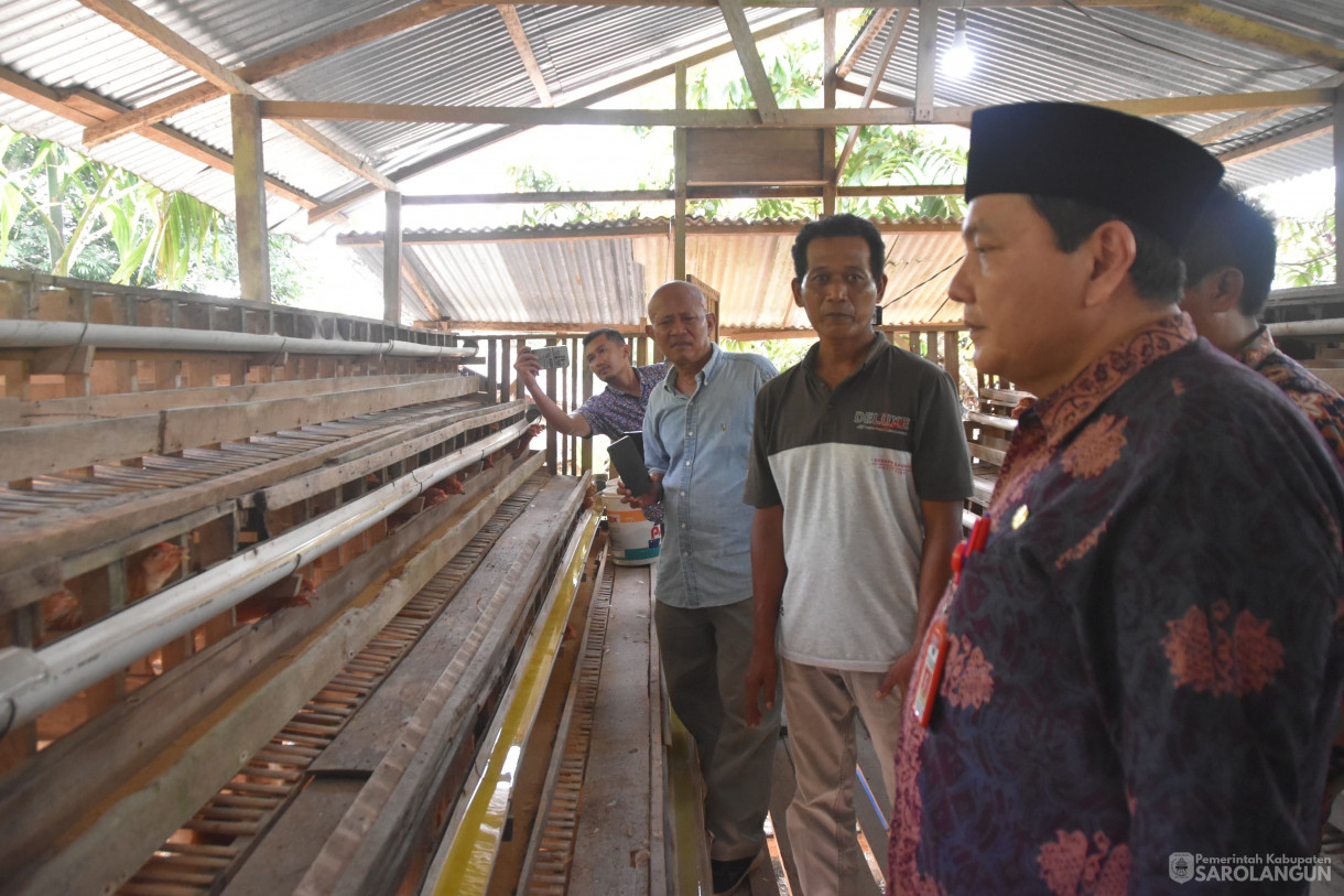 11 januari 2024 - Monitoring Ternak Ayam Dan Kambing Kelompok Tani Di Desa Batu Putih Kecamatan Pelawan