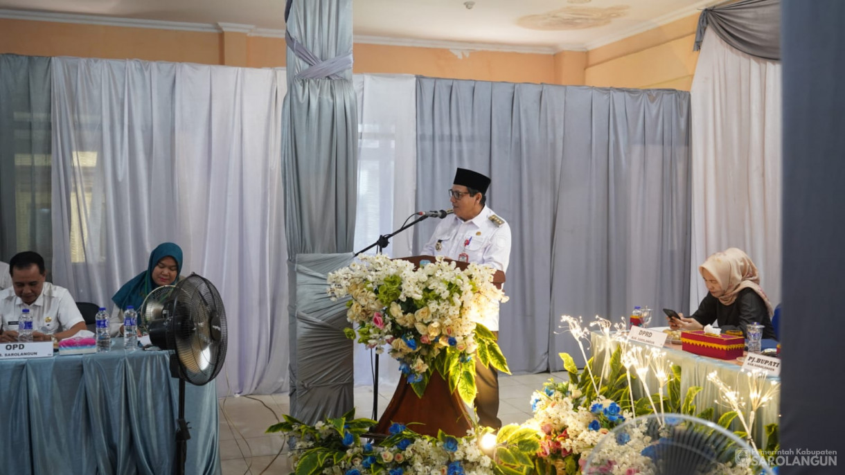 24 Januari 2024 - Musrenbang Kecamatan Mandiangin Di Kantor Camat Mandiangin