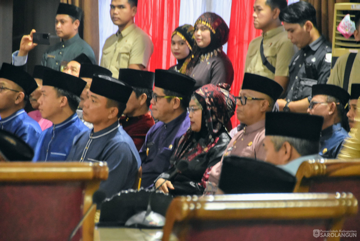 12 Oktober 2024 - Rapat Paripurna HUT Kabupaten Tebo, Bertempat di Gedung DPRD Tebo