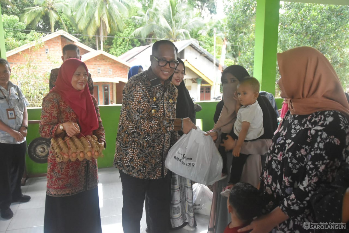 12 Desember 2024 - Launching Rumah Asuh Cegah Stunting, Bertempat di Desa Temenggung Kecamatan Limun
