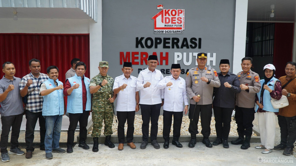 16 Mei 2026 Peresmian Operasionalisasi 1.061 Koperasi Desa Merah Putih Via Zoom Meeting bertempat di Gedung KDKMP Desa Rejosari Kecamatan Pamenang Kabupaten Merangin