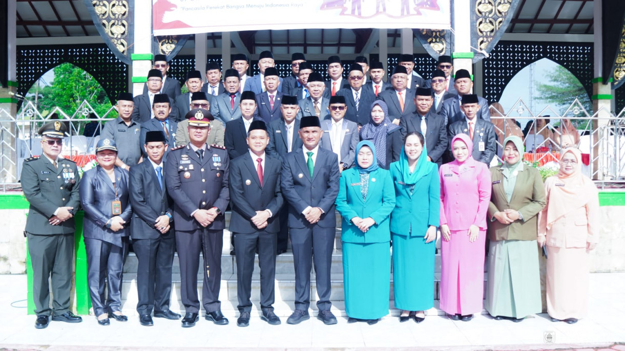 1 Oktober 2025&nbsp; Upacara Peringatan Hari Kesaktian Pancasila Bertempat di Lapangan Gunung Kembang Kabupaten Sarolangun