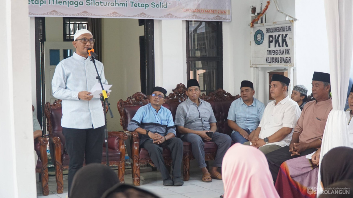 13 Maret 2026&nbsp;Buka Puasa Bersama Anak Yatim, Tokoh Agama, Tokoh Masyarakat, Tokoh Pemuda sekaligus Santunan anak yatim di Kantor Lurah Sukasari