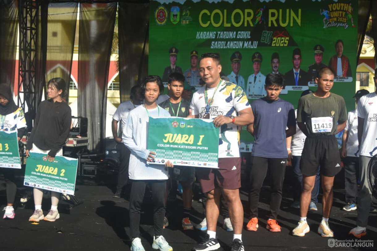 7 Desember 2025 Kegiatan Lomba Lari Kategori 5k Dalam Dangka Memeriahkan HUT Kab Sarolangun ke 26 Tahun 2025