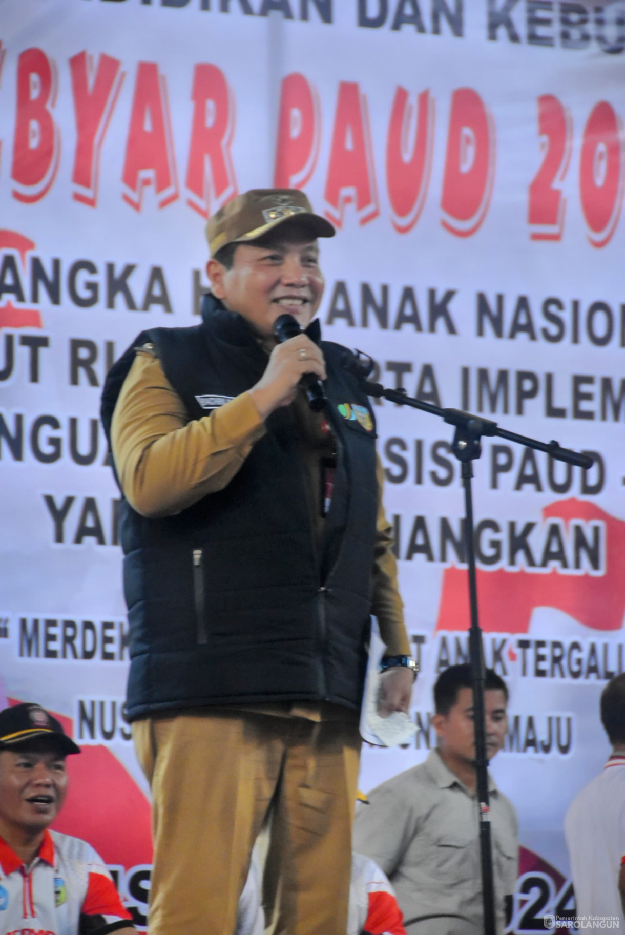 20 Agustus 2024 -&nbsp;Gebyar Bunda PAUD 2024 Dalam Rangka Memperingati Hari Anak Nasional Ke 40 Dan HUT RI Ke 79 Bertempat di Lapangan Tenis Indoor GOR Sarolangun