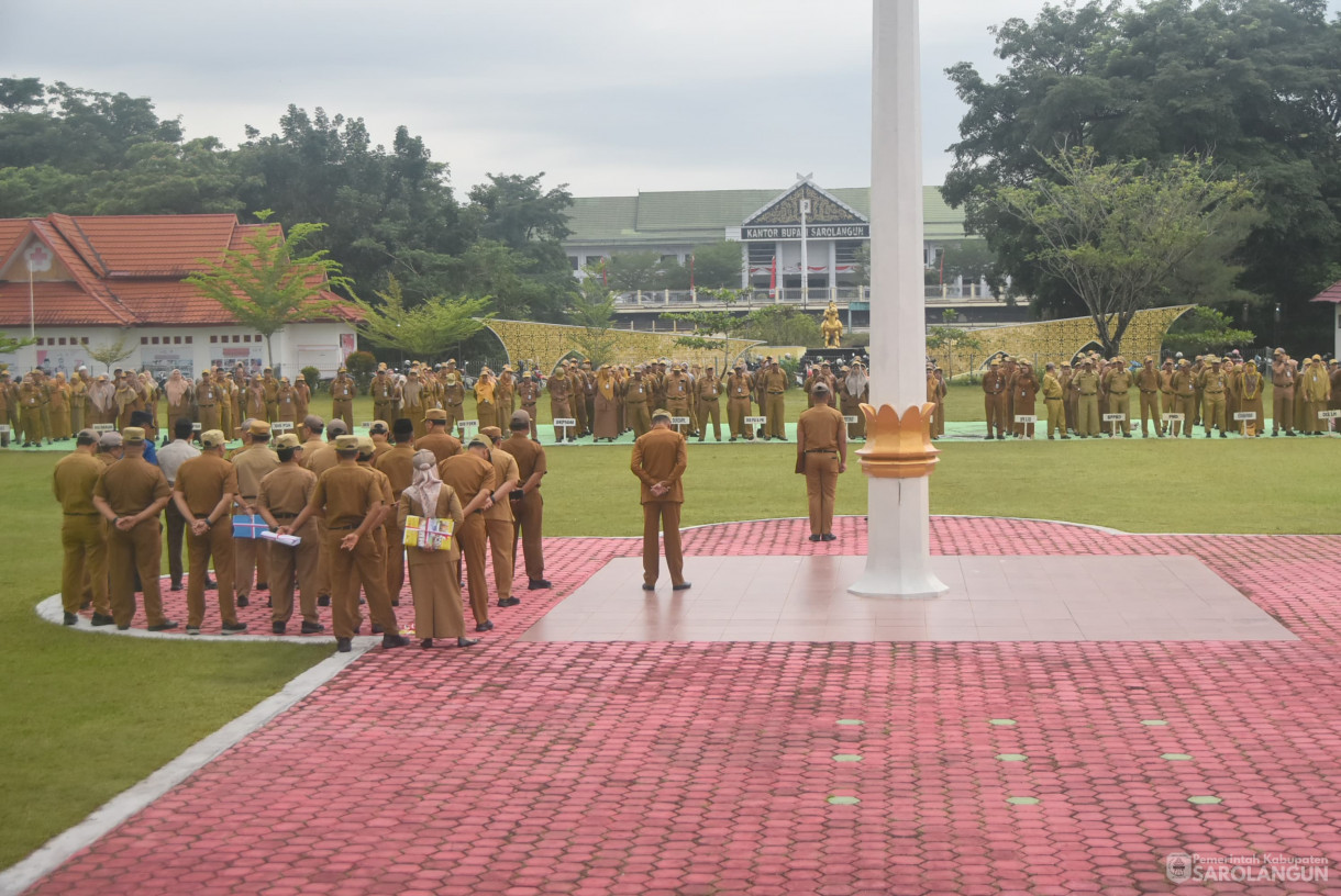 21 Oktober 2024 -&nbsp;Apel Gabungan di Lapangan Gunung Kembang Sarolangun