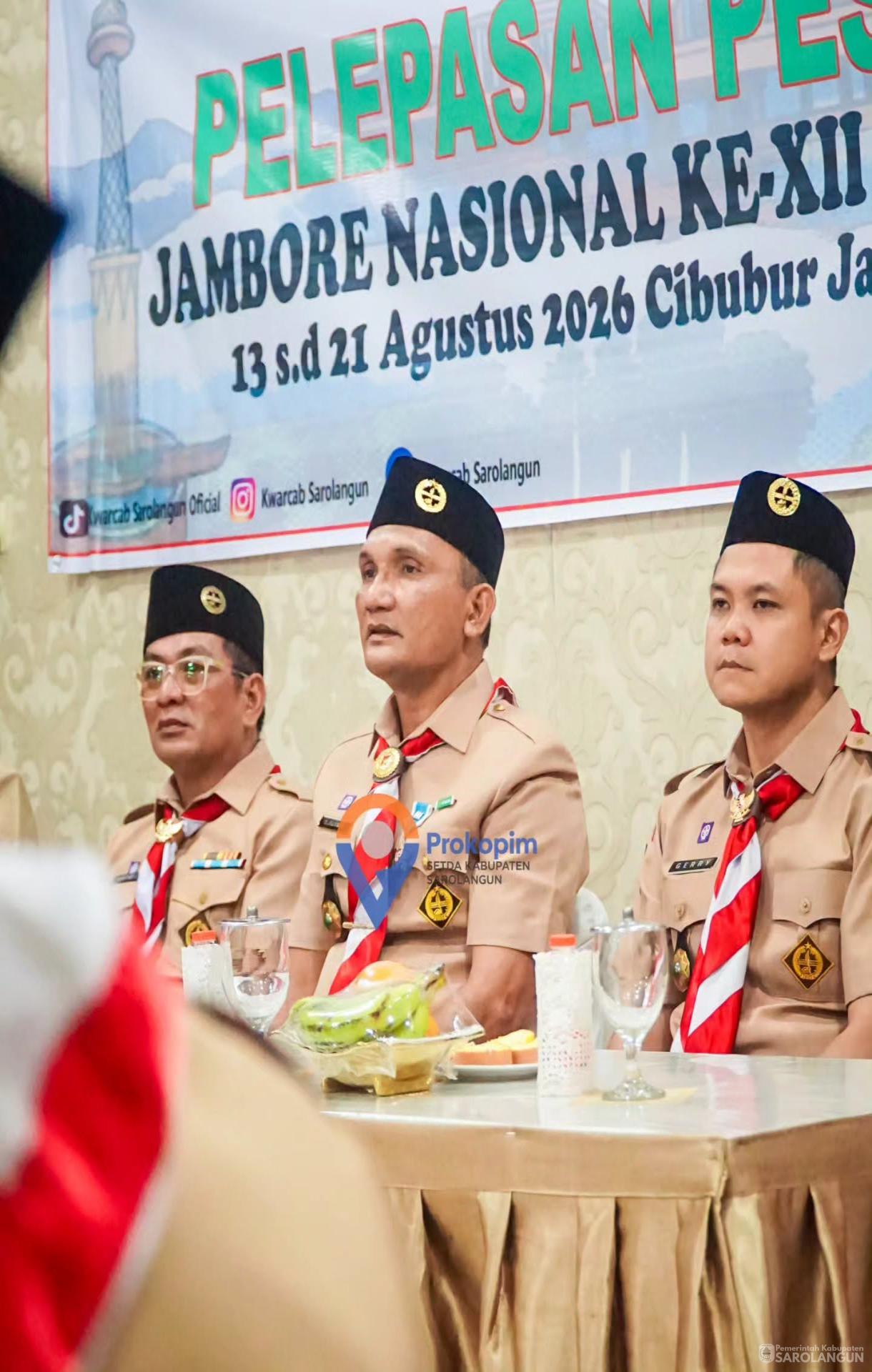 10 Agustus 2026 Pelepasan Kontingen Pramuka Jambore Nasional Kabupaten Sarolangun