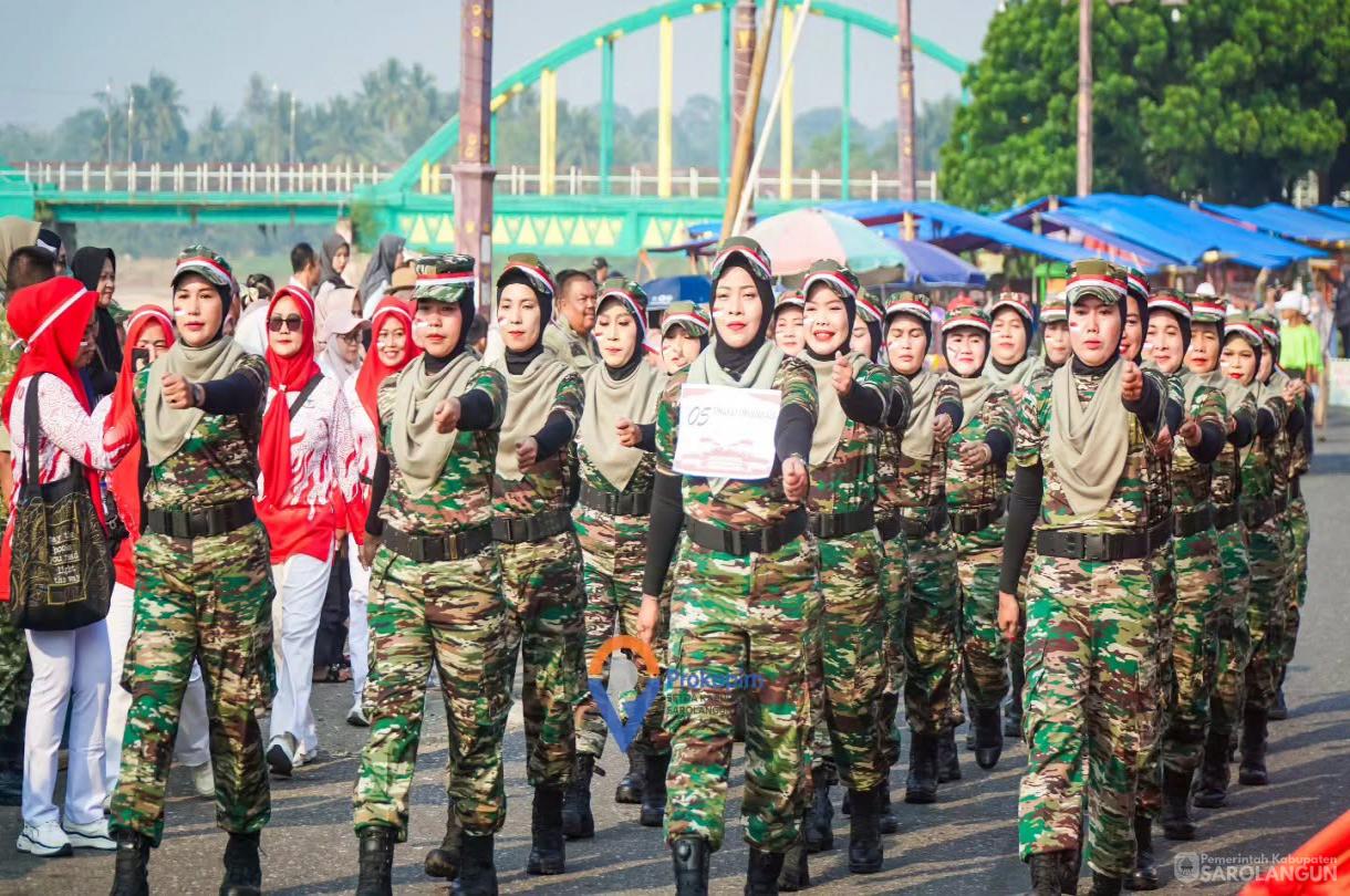 15 Agustus 2026 Lomba Gerak Jalan Memperingati HUT RI Ke 81 di depan Rumah Dinas Bupati Sarolangun
