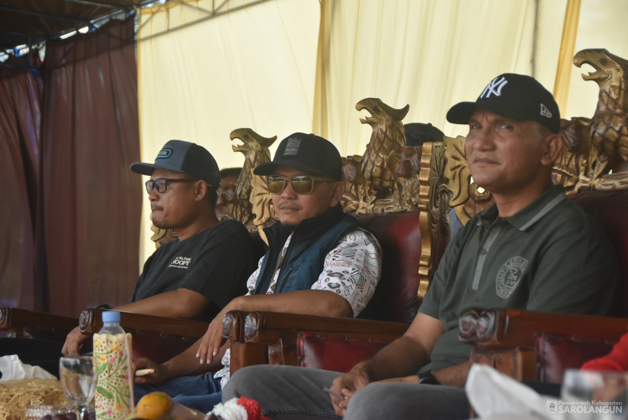 26 Juli 2025 - Pembukaan Turnamen Semi Open Voly di Lapangan Moneng Janggut Desa Sepintun