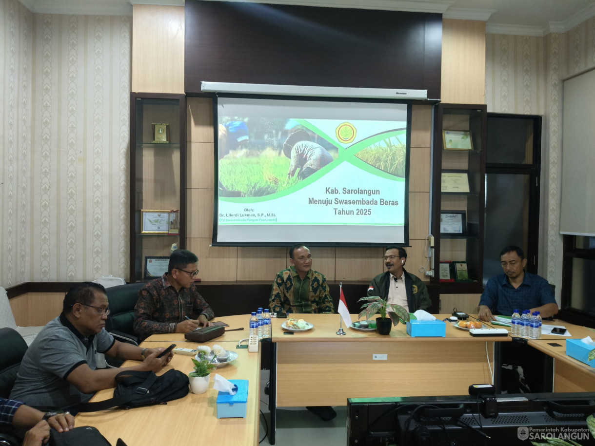 25 Mei 2025 -&nbsp;Sinergi BRMP Jambi dengan Bupati Sarolangun Menuju Swasembada Pangan&nbsp;