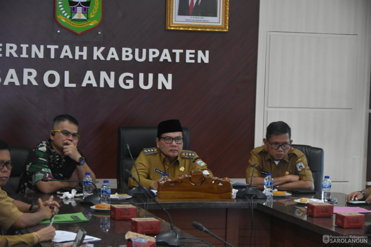 10 Juni 2024 - Rapat TPID Di Ruang Pola Utama Kantor Bupati Sarolangun Dan Rapat Terkait Terapi Pencegahan TBC Dengan Kemenkes Di Ruang Pola Utama Kantor Bupati Sarolangun