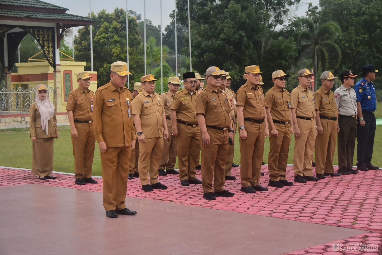 21 Oktober 2024 -&nbsp;Apel Gabungan di Lapangan Gunung Kembang Sarolangun