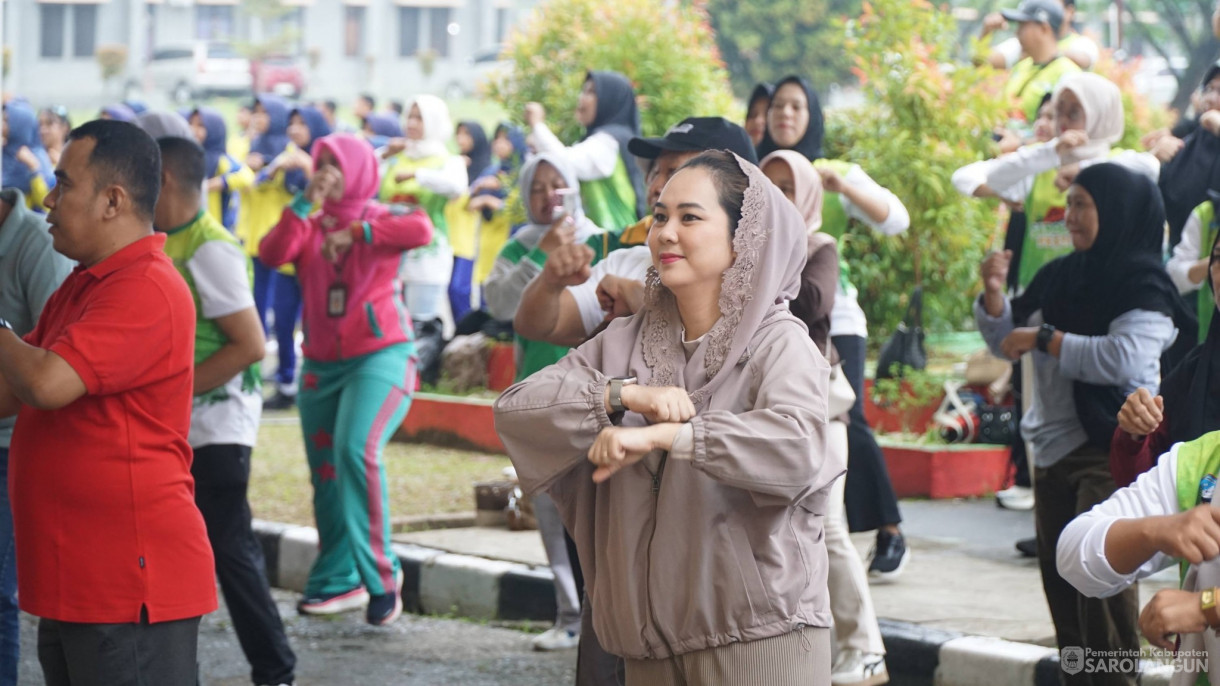6 Januari 2026&nbsp; Senam Sehat Bersama di GOR Sarolangun
