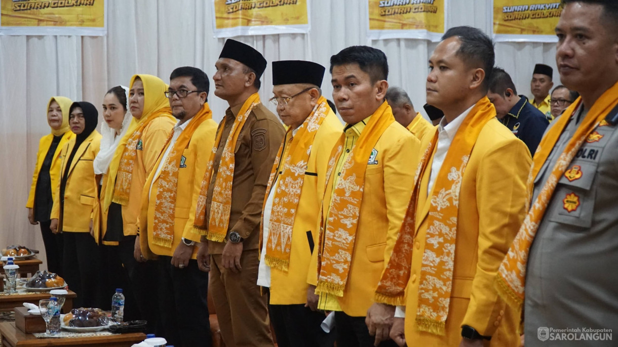 9 Februari 2026 Musda Golkar Ke VI Kabupaten Sarolangun