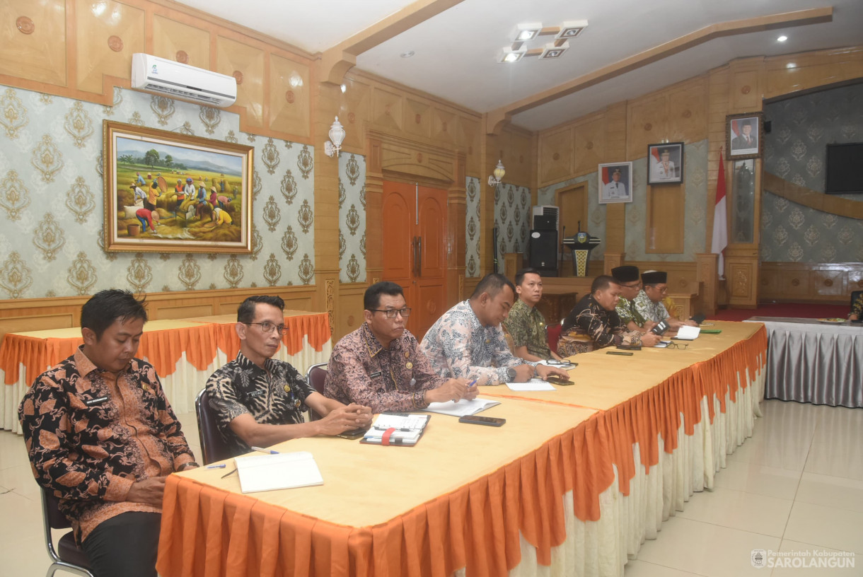 8 Mei 2025 -&nbsp;Zoom Meeting Rapat Koordinasi Percepatan Realisasi APBD Tahun 2025