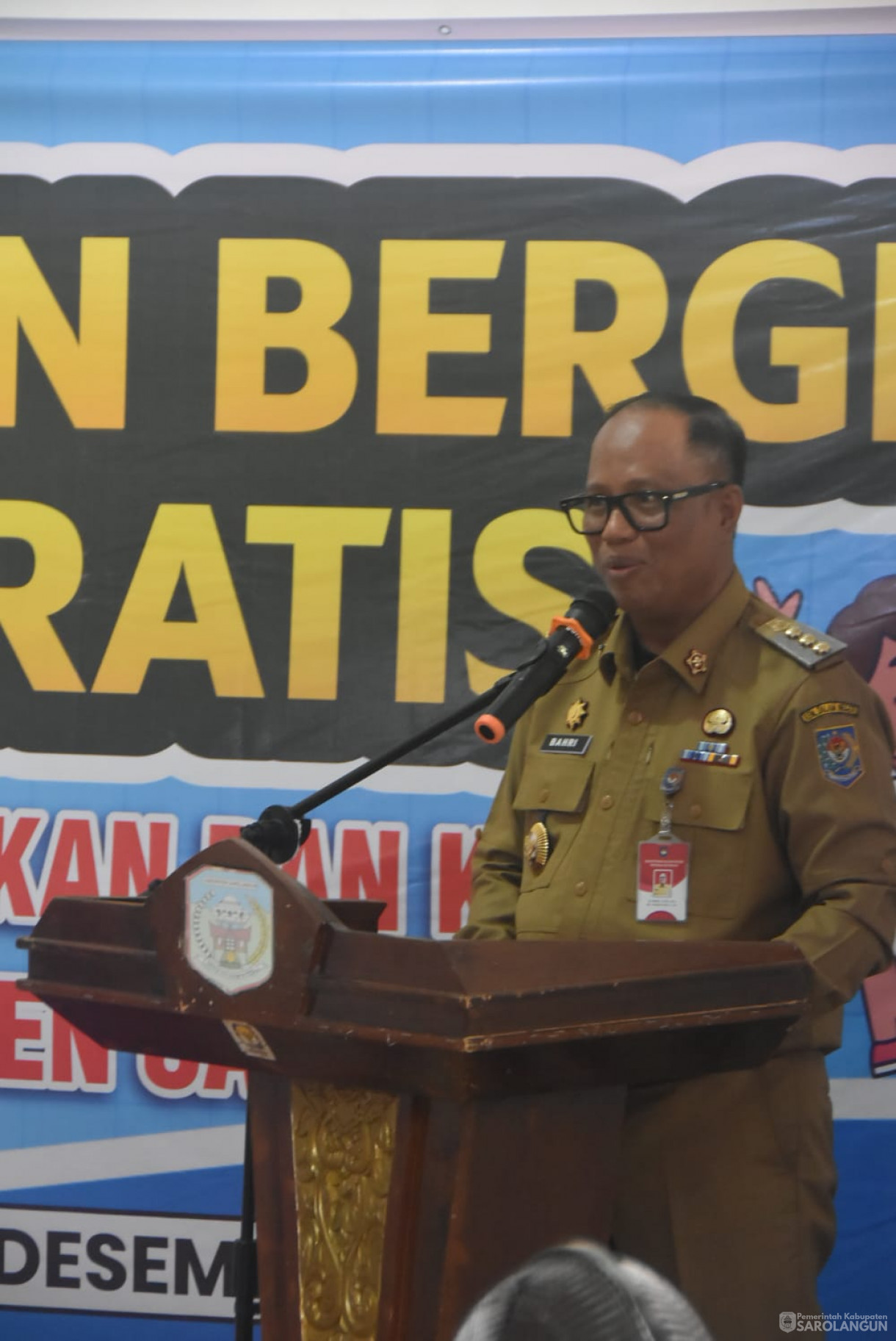 17 Desember 2024 - Uji Coba Makan Bergizi Gratis Untuk Siswa SD Dan SMP, Bertempat di SMPN 2 Sarolangun