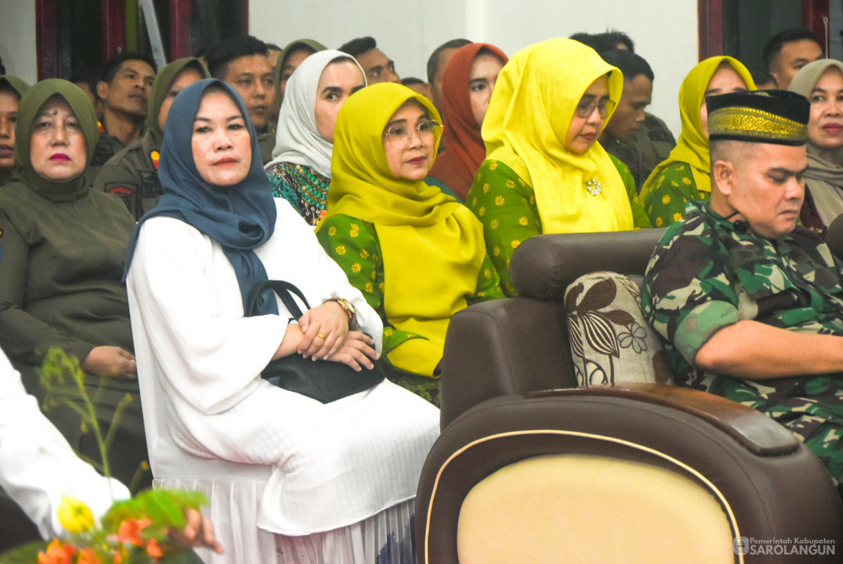 30 April 2025 - Syukuran HUT Satpol PP Ke 75 Tahun dan Satlinmas ke 63