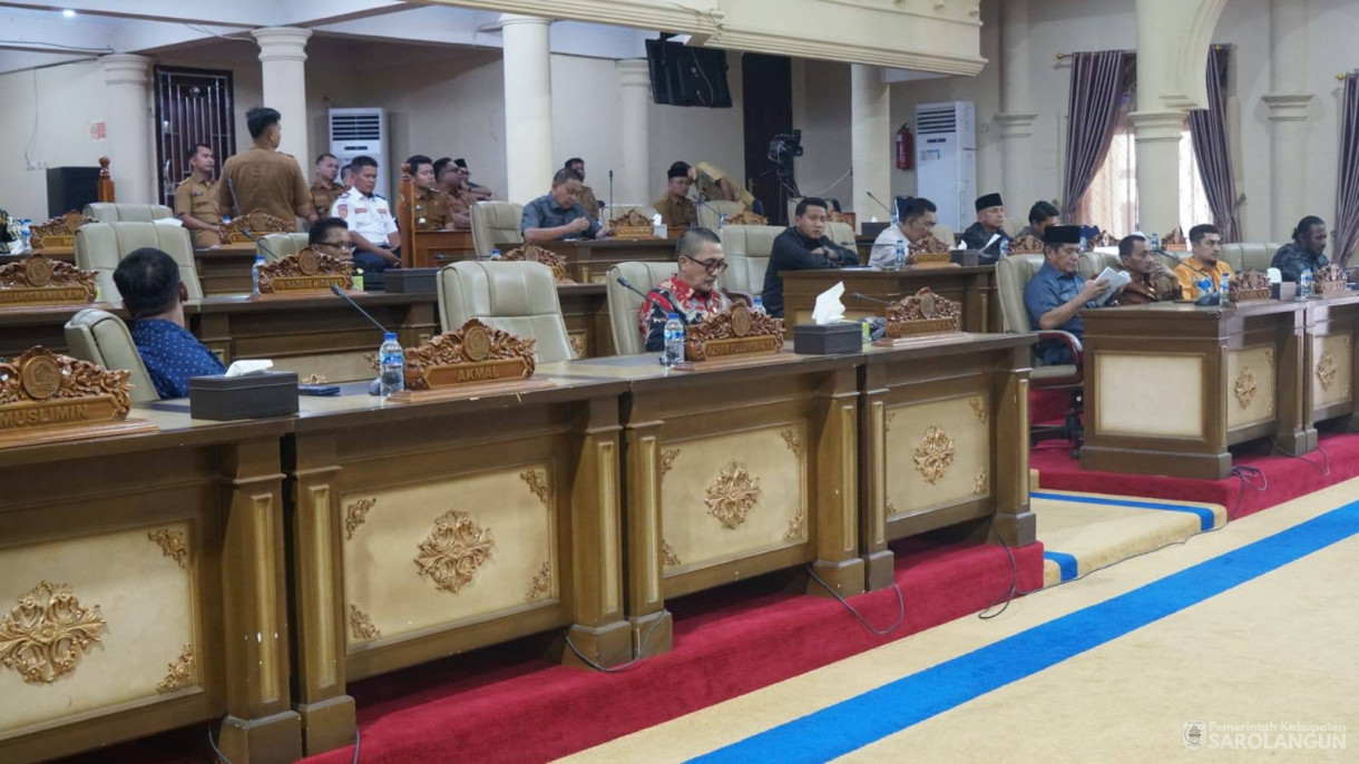 12 Mei 2026&nbsp;&nbsp;Rapat Paripurna DPRD Tingkat II Dalam Rangka Penyampaian Laporan Pansus DPRD, Pengambilan Keputusan dan penandatanganan Persetujuan bersama terhadap Raperda Pembentukan Desa Sido Mukti Di Wilayah Kec. Singkut