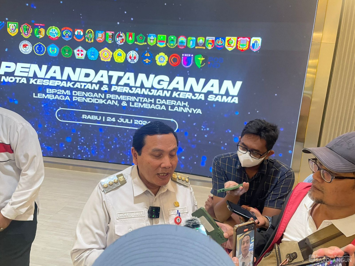 24 Juli 2024 -&nbsp;Penandatanganan Nota Kesepakatan dan Perjanjian Kerja Sama BP2MI Dengan Pemerintah Daerah, Lembaga Pendidikan dan Lembaga lainnya