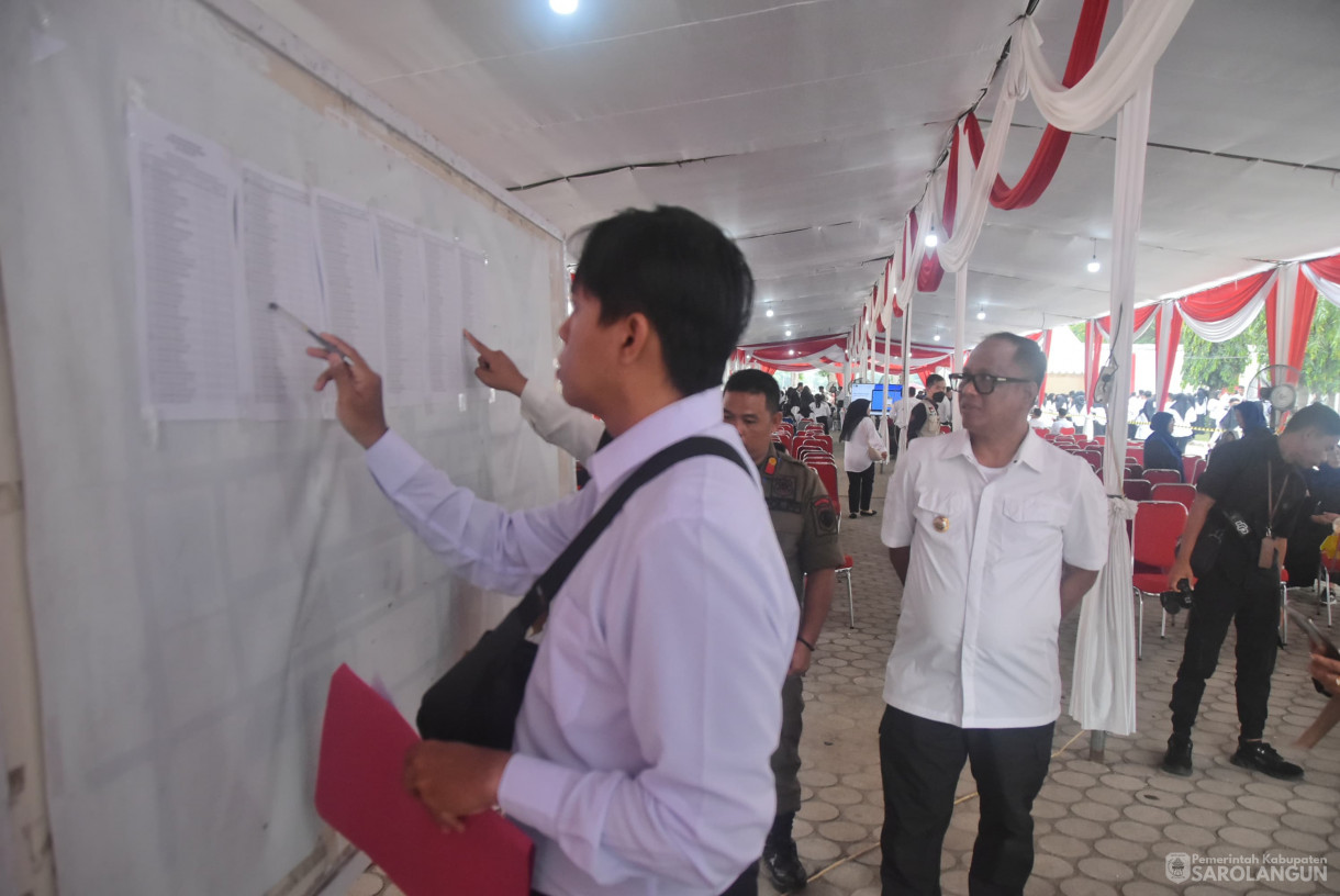 26 Oktober 2024 -&nbsp;Monitoring Pelaksanaan Tes SKD CPNS Pemerintah Kabupaten Sarolangun, Bertempat di Balairung Universitas Jambi