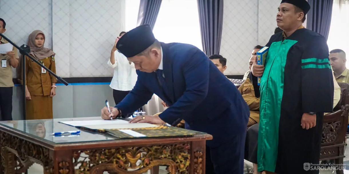14 Juli 2026 Pelantikan dan Pengambilan Sumpah Dewan Pengawas Perusahaan Umum Daerah Air Minum Tirta Sako Batuah Kabupaten Sarolangun