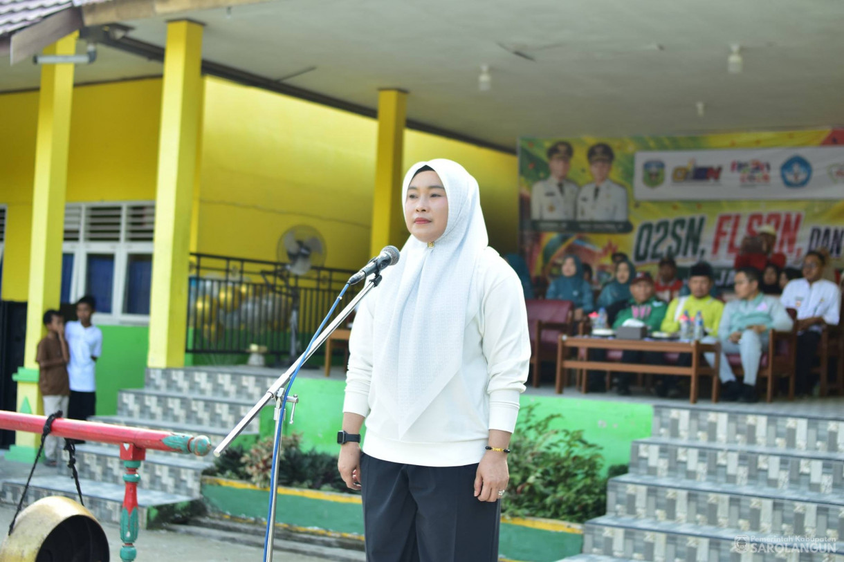 6 Mei 2026 Ketua TP PKK Kabupaten Sarolangun, Membuka lomba OSN O2SN dan FLS2N&nbsp;
