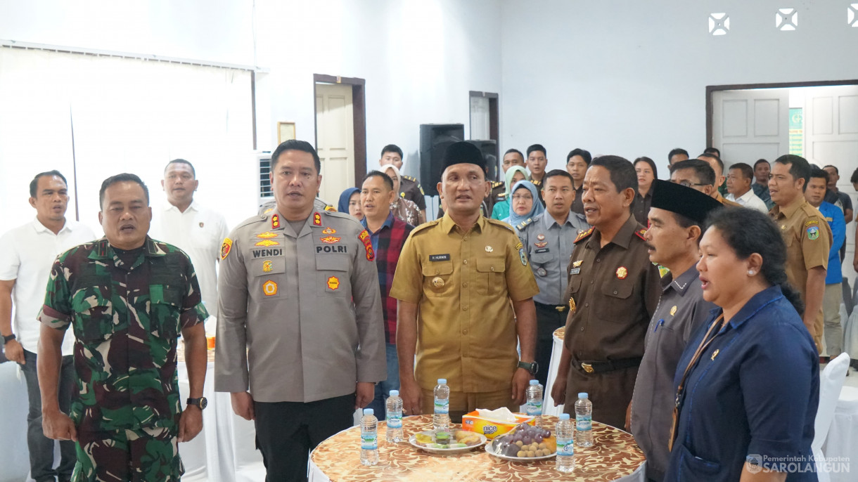 22 Juli 2025 - Bupati Hurmin Hadiri Tasyakuran Hari Bhakti Adhyaksa Ke 65 dan Pengantar Tugas Kajari Sarolangun
