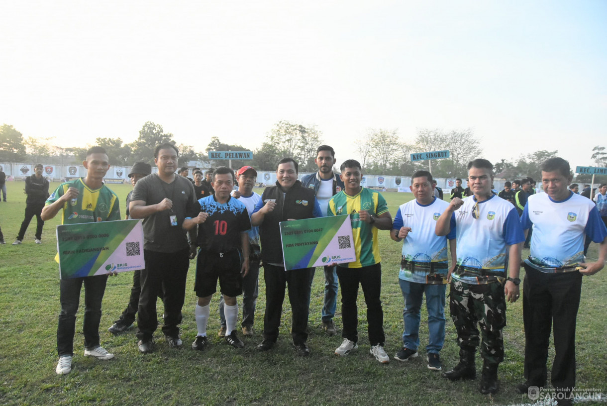 18 September 2024 -&nbsp;Pembukaan Bupati Cup Sarolangun, Bertempat di Lapangan GOR Sarolangun