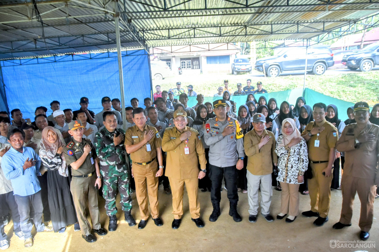 12 Februari 2024  - Meninjau Tps Beberapa Desa Di Kecamatan Singkut