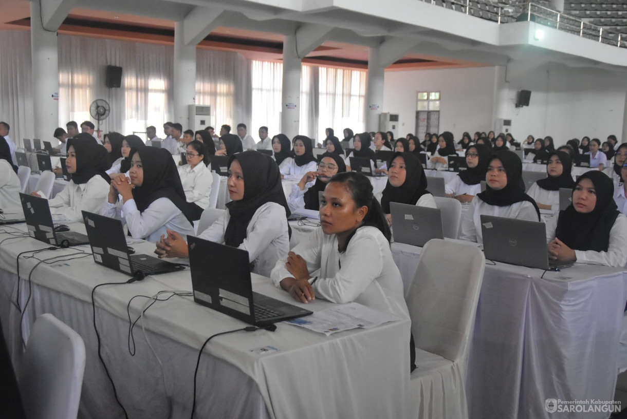 26 Oktober 2024 -&nbsp;Monitoring Pelaksanaan Tes SKD CPNS Pemerintah Kabupaten Sarolangun, Bertempat di Balairung Universitas Jambi