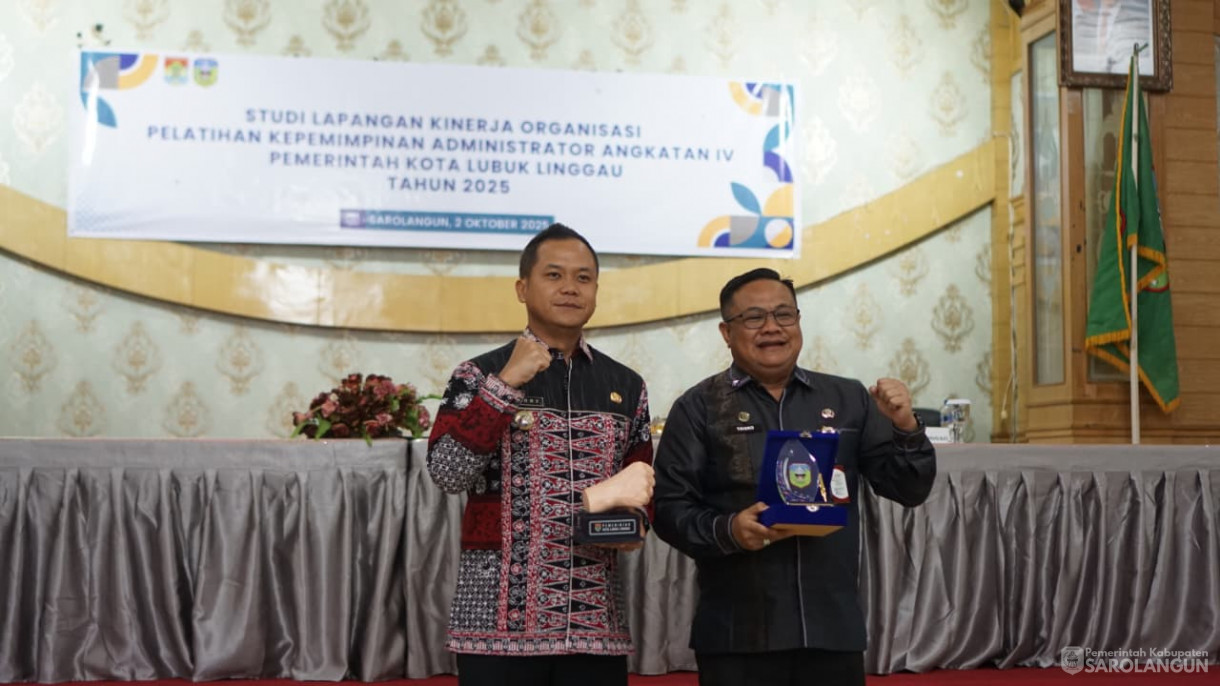 2 Oktober 2025Penyambutan Dan Pembukaan Studi Lapangan Pelatihan Kepemimpinan Administrator Pemerintah Kota Lubuklinggau