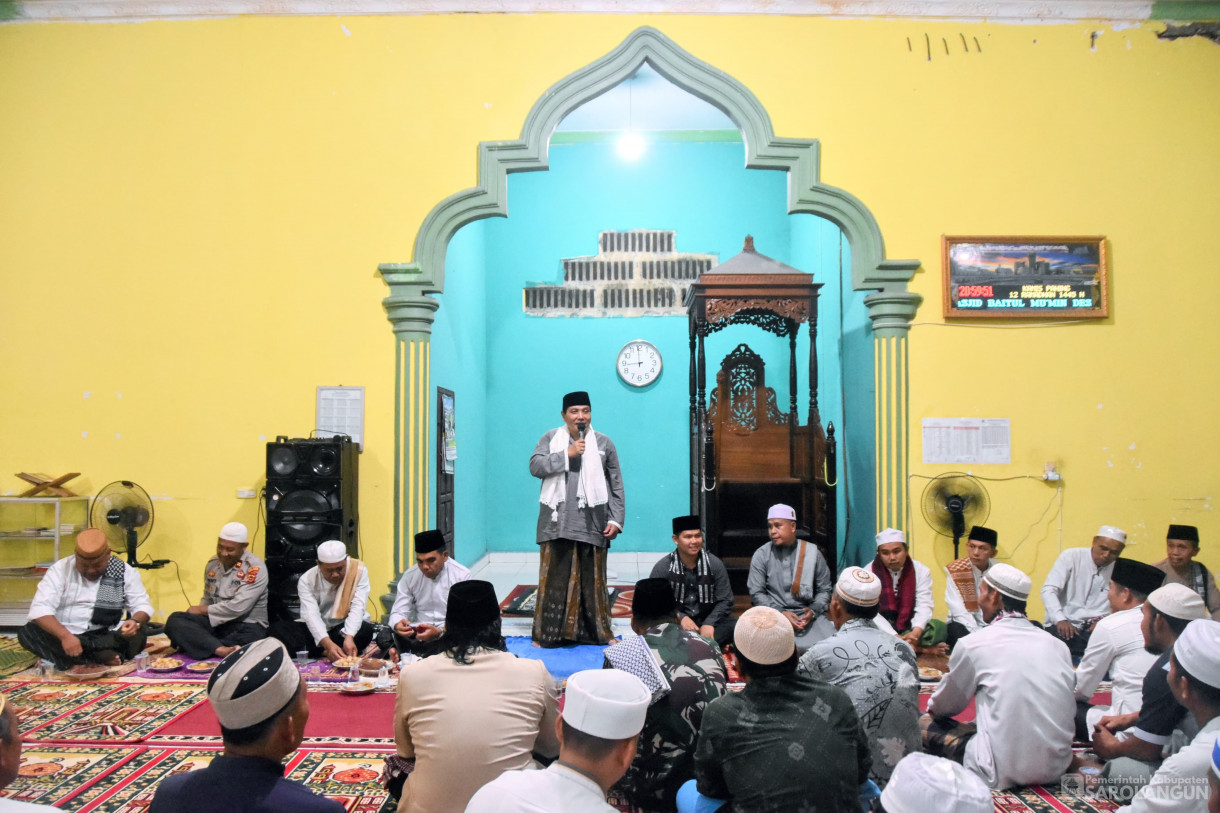 21 Maret 2024 - Safari Ramadhan Di Masjid Baitul Mukmin Desa Teluk Mancur Kecamatan Bathin VIII