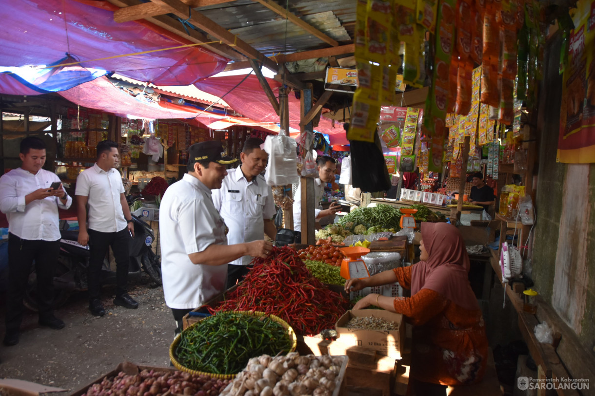 13 Desember 2023 - Sidak Pasar Menjelang Nataru Di Pasar Atas Sarolangun