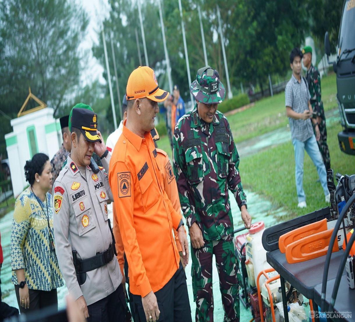 7 Juli 2026 Apel Gabungan dan Gelar Pasukan Siaga Darurat Bencana Kebakaran Hutan dan Lahan di Kabupaten Sarolangun Tahun 2026