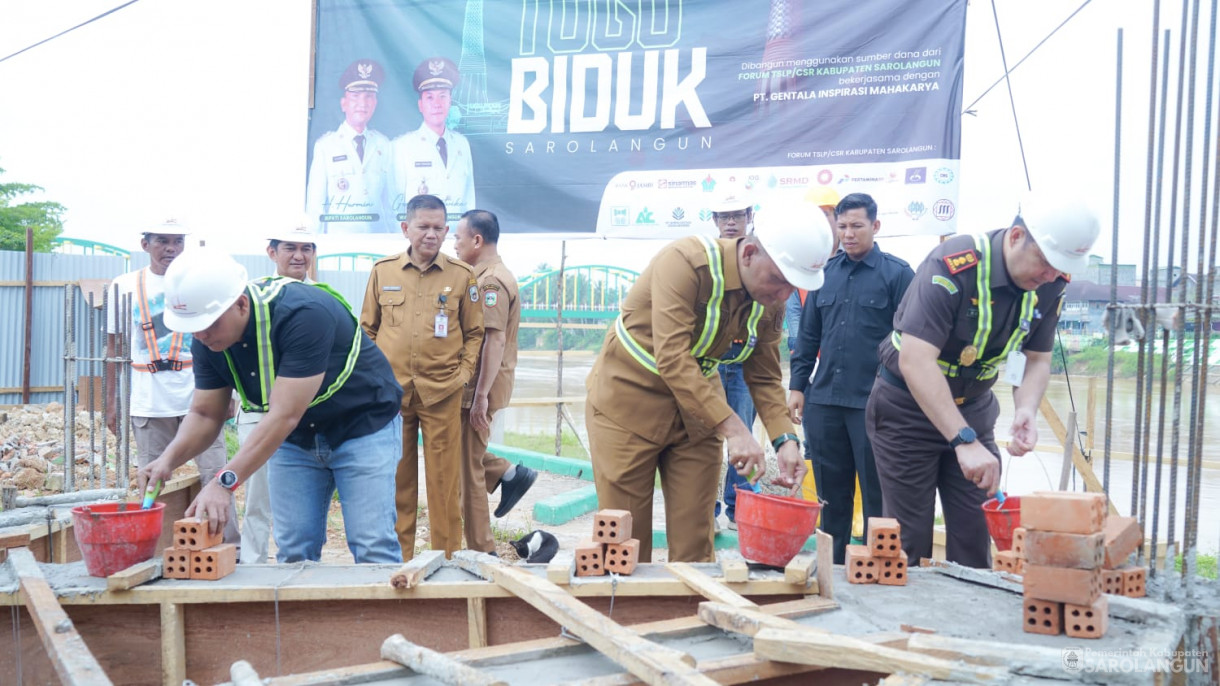 20 Oktober 2025&nbsp; Peletakan Batu Pertama Tugu Biduk