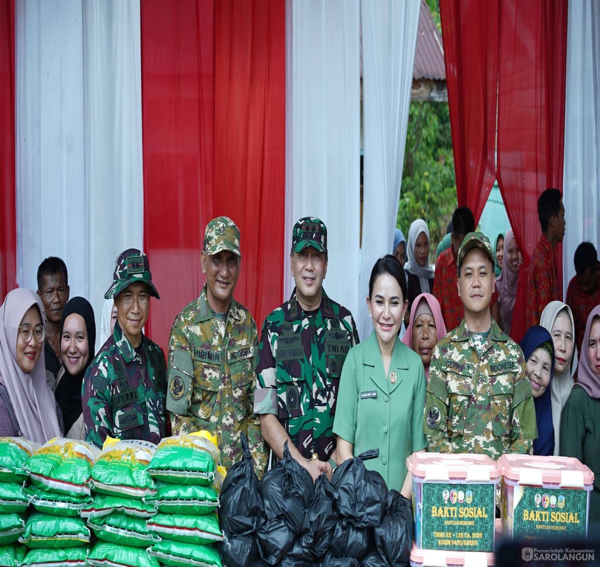 21 Mei 2026 Upacara Penutupan TNI Manunggal Membangun Desa ke 128 TA 2026, di desa Seko besar Kecamatan Pauh