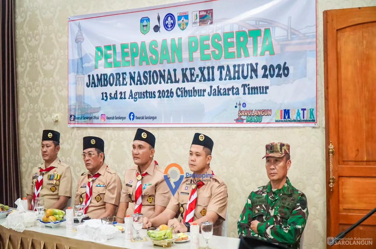10 Agustus 2026 Pelepasan Kontingen Pramuka Jambore Nasional Kabupaten Sarolangun