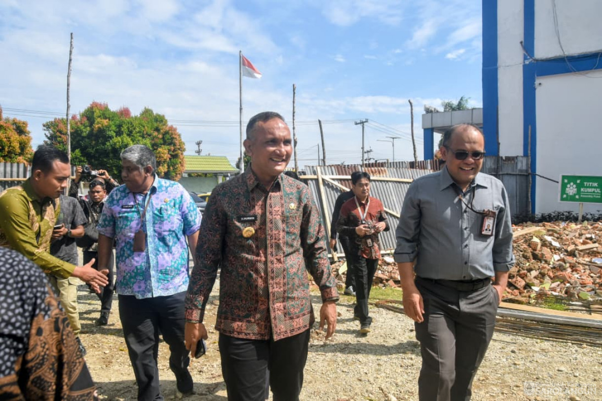 30 Oktober 2025 Peninjauan Proyek PBJ Strategis di RSUD dan Jalan Desa Panti&nbsp; Lubuk Resam