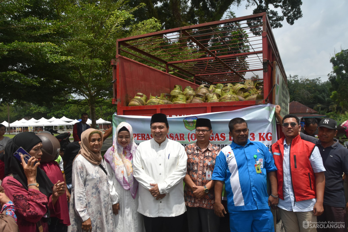 16 Maret 2024 - Operasi Gas Elpiji Murah Di Laman Basamo Dan Kelurahan Beringin Sari